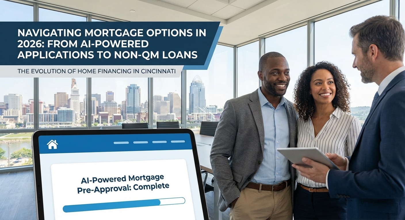 AI-powered mortgage application process and Non-QM loan options for 2026 homebuyers